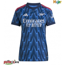 Camiseta Arsenal Gabriel Martinelli #11 Visitante Equipación para mujer 2025-26 manga corta